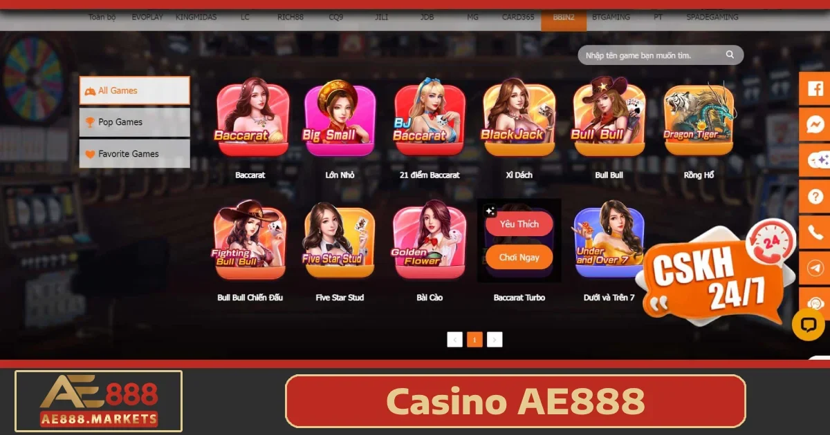 AE888⭐️ Link Đăng Ký, Đăng Nhập AE888.Com Uy Tín 29 Casino Trực Tuyến AE888 – Thưởng Thức Đỉnh Cao Của Sòng Bạc Online