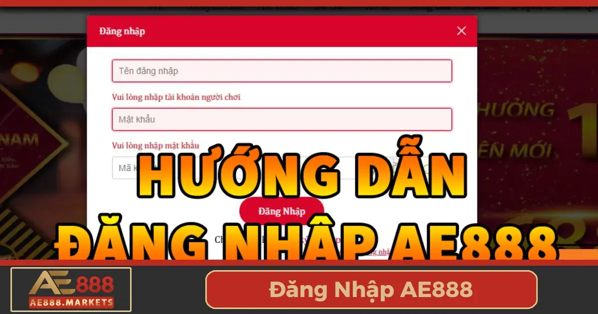 Đăng Nhập AE888 - Truy Cập Nền Tảng Chỉ Một Cú Nhấp Chuột 1 Đăng nhập AE888 trên mọi thiết bị: Hướng dẫn đầy đủ nhất
