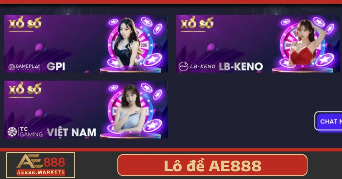 Lô đề AE888 – Sự lựa chọn hàng đầu của người yêu thích con số