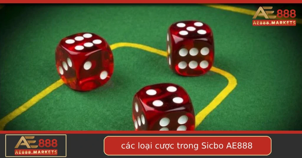 Các Loại Cược Trong Sicbo Phổ Biến Tại AE888 Bạn Nên Biết